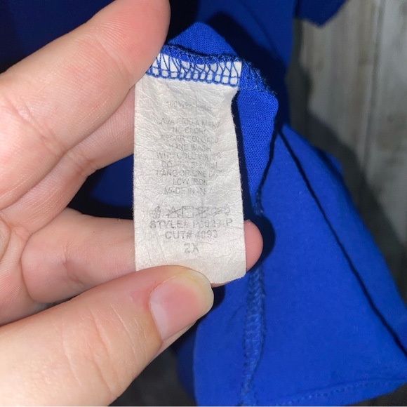 Jodifl Navy Blue Oversized Blouse - Picture 6 of 6